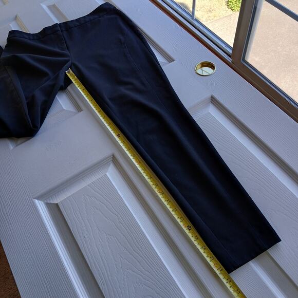 Vince Camuto Black Slim Fit Ponte Pant size 6 skinny leg office trouser - Picture 11 of 15